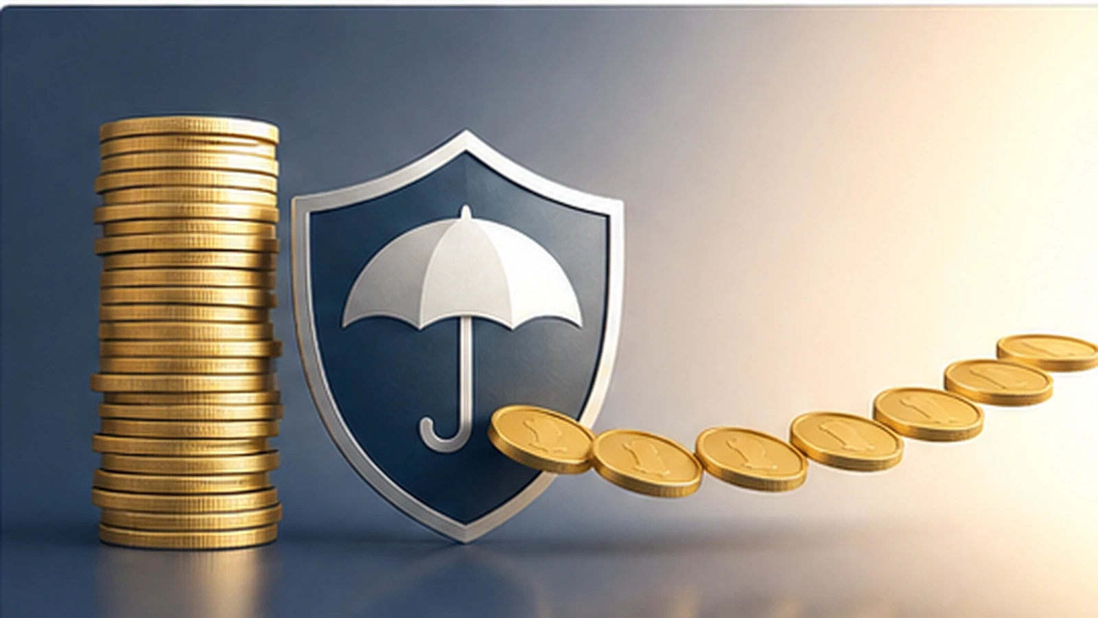 Editorial illustration showing retirement savings being converted into a steady income stream through an annuity.