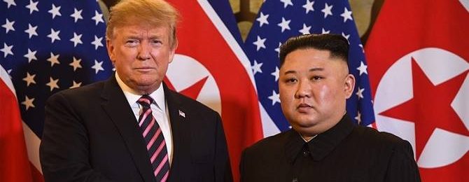 Donald Trump and Kim Jong Un