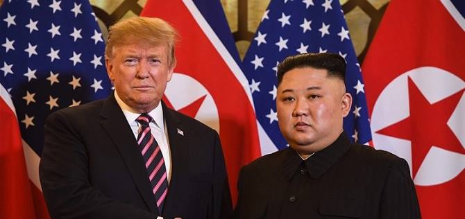 Donald Trump and Kim Jong Un
