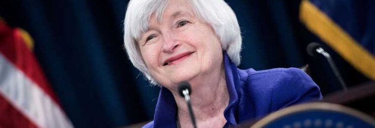 Janet Yellin Named New Treasury Secretary