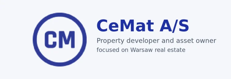 CeMat A/S logo with company name.