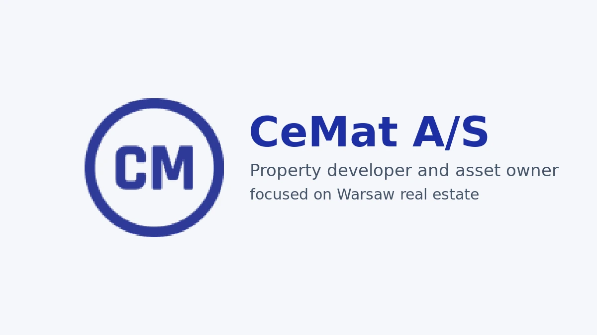 CeMat A/S logo with company name.