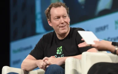 Mike Cagney, co-founder and executive chairman of Figure Technology Solutions, speaking at TechCrunch Disrupt NY in 2017.