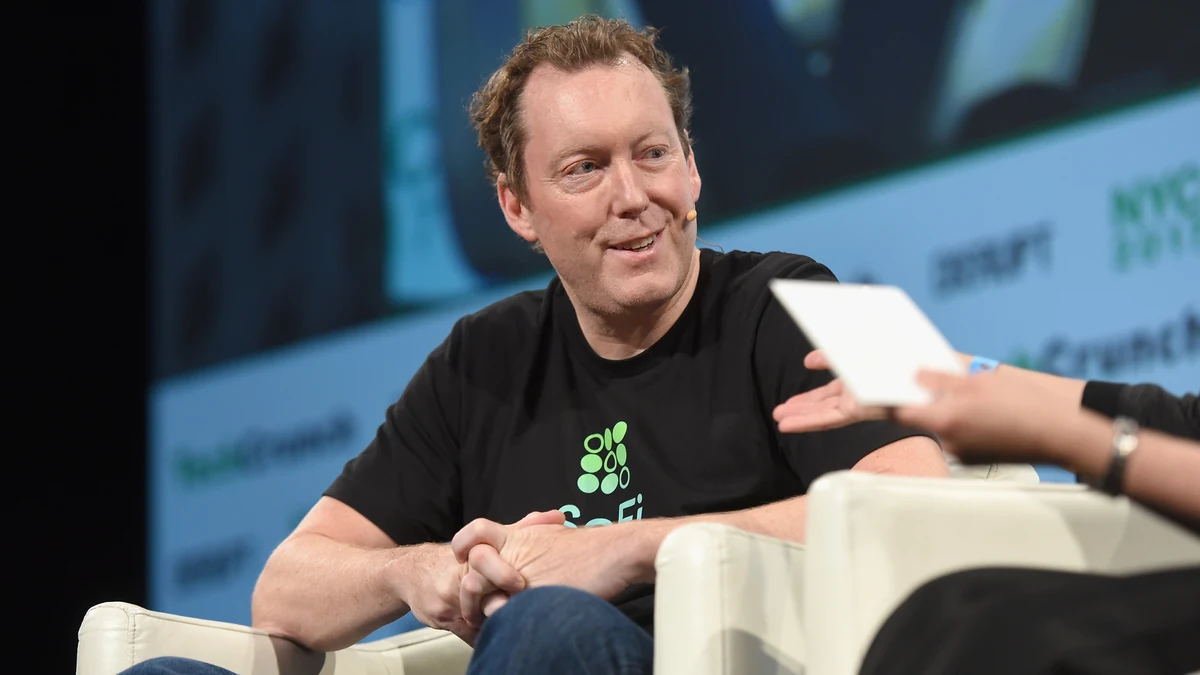 Mike Cagney, co-founder and executive chairman of Figure Technology Solutions, speaking at TechCrunch Disrupt NY in 2017.
