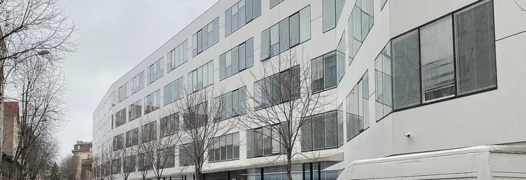 INSEE headquarters in Montrouge, France, viewed from the street.