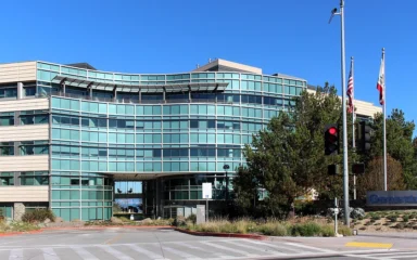 Building 31 at Genentech headquarters in South San Francisco, California.