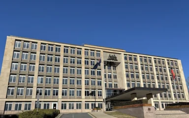 Australian Treasury building in Parkes, Canberra.