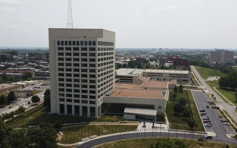 Federal Reserve Bank of Kansas City headquarters in Kansas City, Missouri.