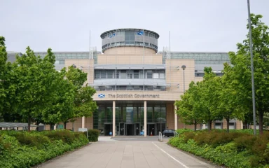 Scottish Government building at Victoria Quay in Edinburgh.