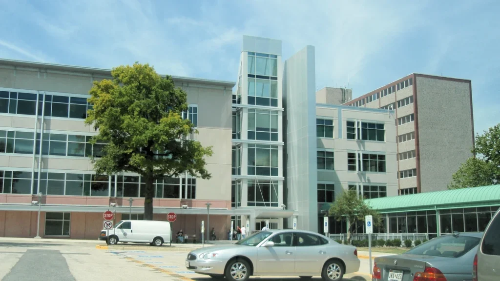 Social Security Administration headquarters in Woodlawn, Maryland.