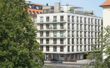 The Mono apartment building in Södermalm, Stockholm, Sweden.