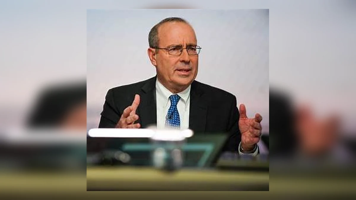 Tom Barkin, president and CEO of the Federal Reserve Bank of Richmond, speaks during a Federal Reserve event in April 2026.