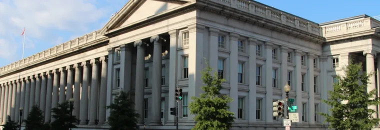 U.S. Treasury Building in Washington, D.C.