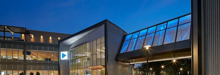 Analog Devices headquarters in Wilmington, Massachusetts.