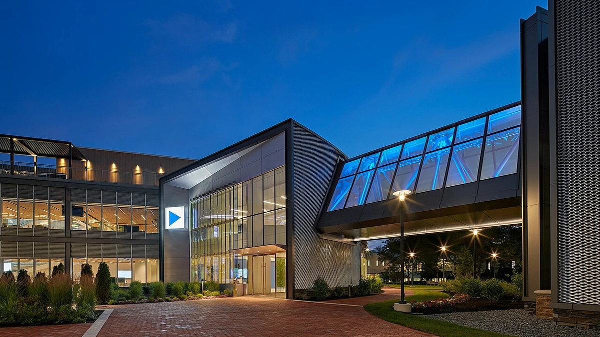 Analog Devices headquarters in Wilmington, Massachusetts.