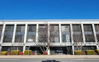 Reserve Bank of Australia building on Knowles Place in Canberra.