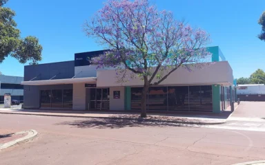 Centrelink building on Lissiman Street in Gosnells, Western Australia.