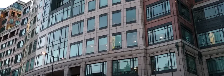 155 Bishopsgate office building in the City of London.