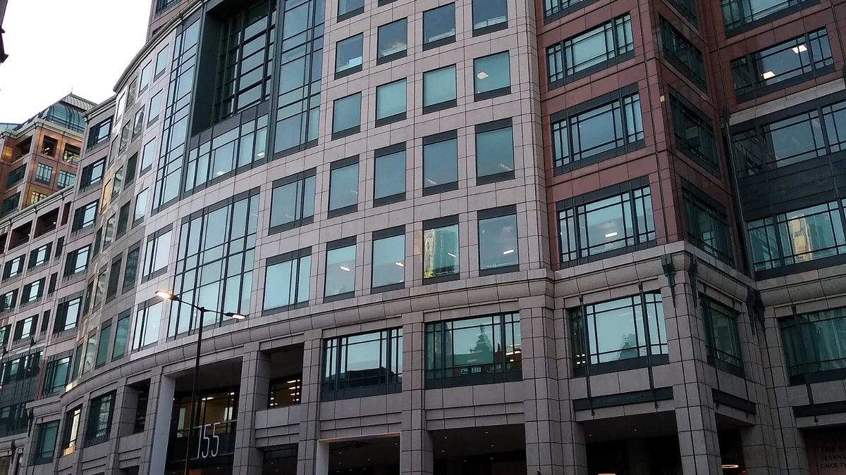 155 Bishopsgate office building in the City of London.
