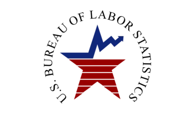Bureau of Labor Statistics logo.