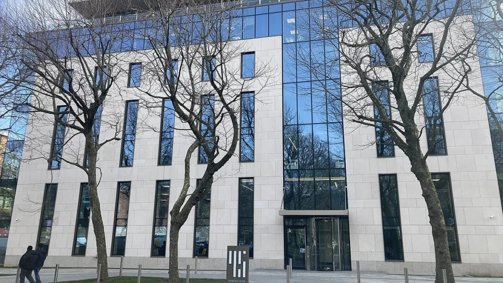 45 Mespil Road office building in Dublin, the registered office of Cairn Homes plc.