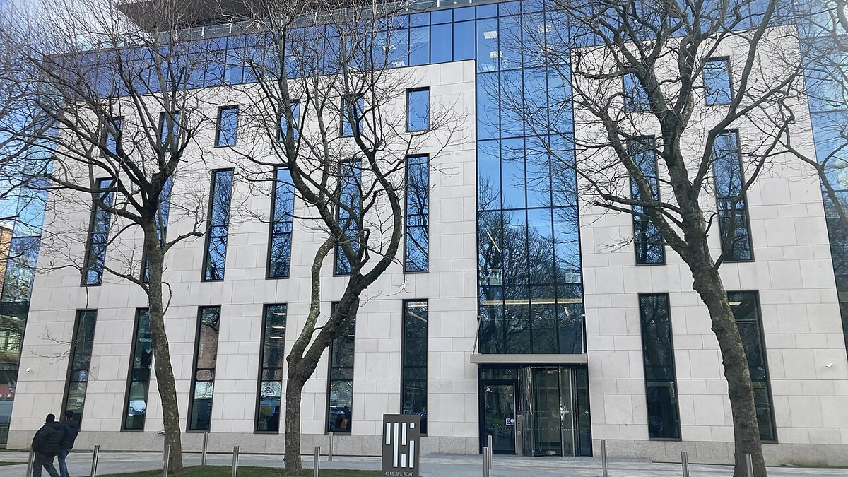 45 Mespil Road office building in Dublin, the registered office of Cairn Homes plc.