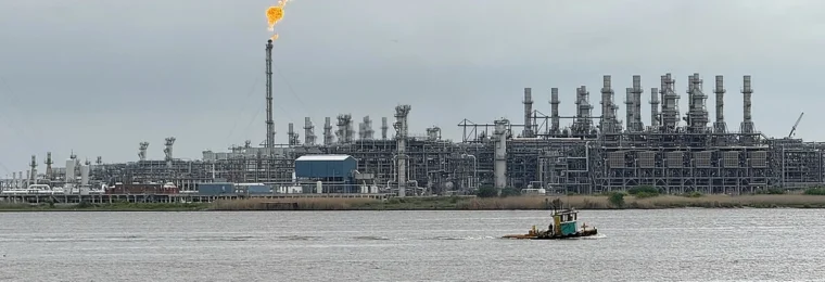 Cheniere Sabine Pass LNG terminal in Louisiana.