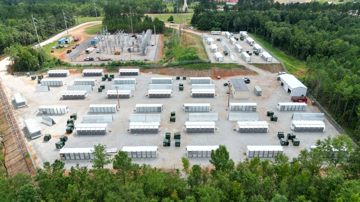 Aerial view of CleanSpark's Sandersville, Georgia, bitcoin mining campus.