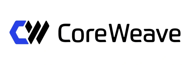 CoreWeave company logo.