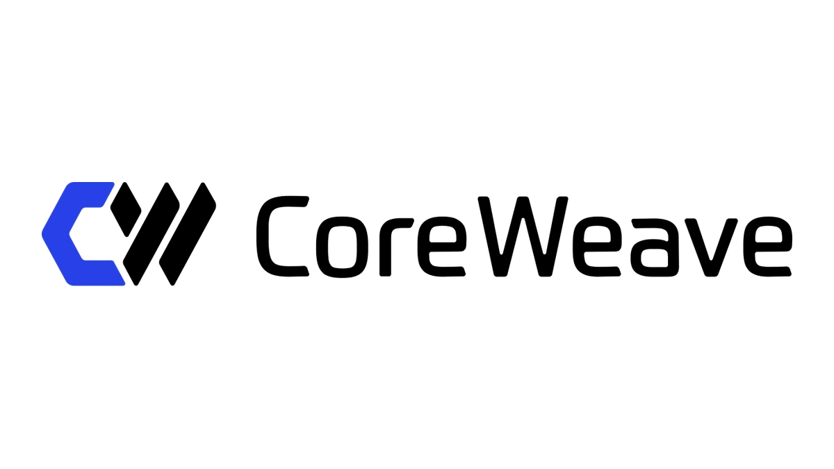 CoreWeave company logo.