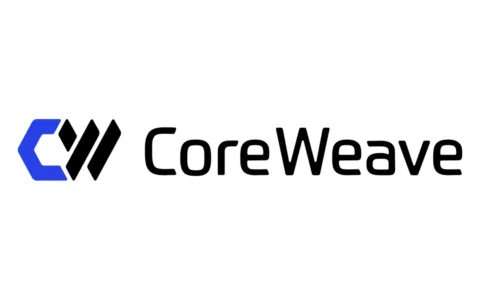 CoreWeave corporate logo.