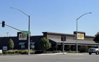 Cracker Barrel Old Country Store exterior in Santa Maria, California.