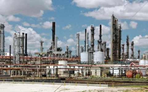 Delek US Big Spring refinery in Big Spring, Texas.
