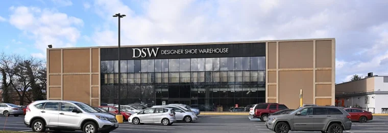DSW Designer Shoe Warehouse at Georgetown Square in Bethesda, Maryland.