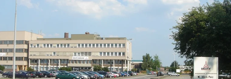 DEUTZ AG Werk Porz facility in Cologne, Germany.