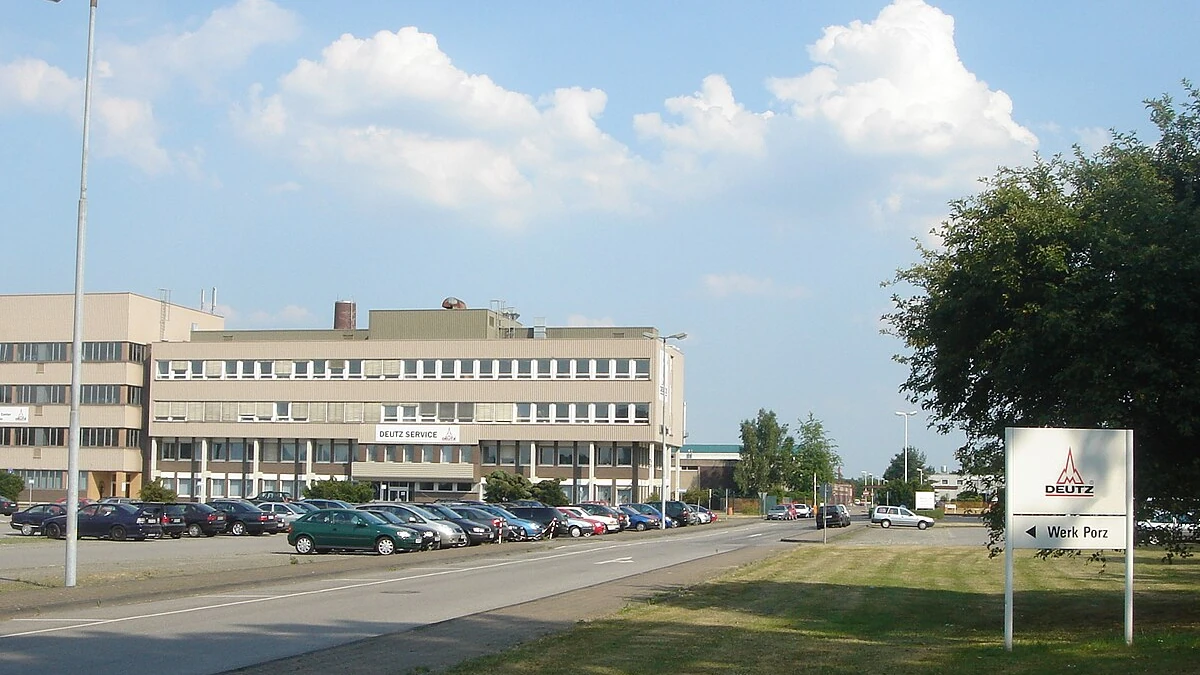 DEUTZ AG Werk Porz facility in Cologne, Germany.