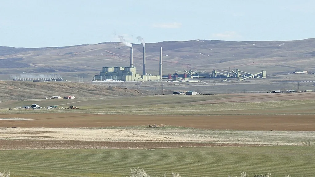 Craig Station coal-fired power plant near Craig in Moffat County, Colorado.