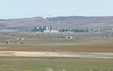 Craig Station coal-fired power plant near Craig in Moffat County, Colorado.