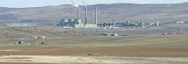 Craig Station coal-fired power plant near Craig in Moffat County, Colorado.