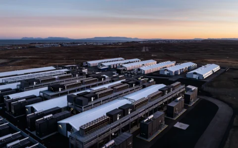 atNorth ICE02 data center in Reykjanesbær, Iceland.