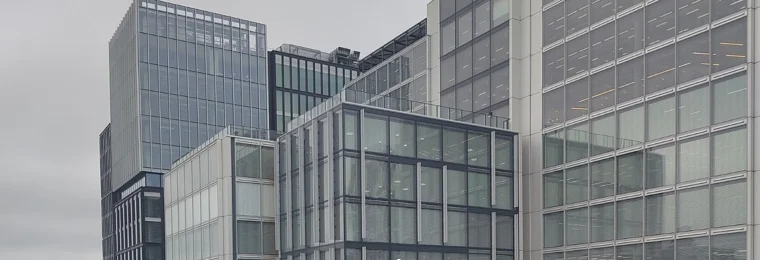 Financial Conduct Authority headquarters at 12 Endeavour Square in Stratford, London.