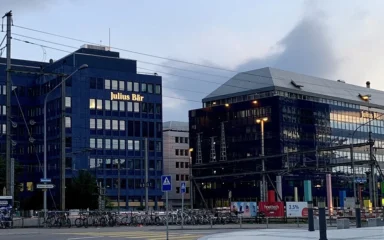 Julius Bär Bank building in Zürich, Switzerland.