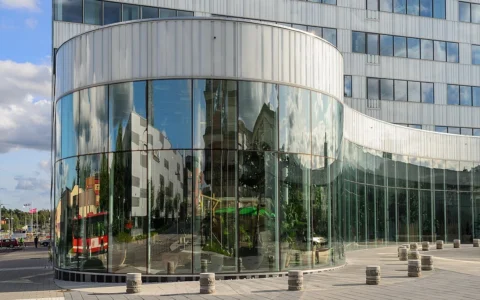 Ericsson headquarters building at Isafjord 1 in Kista, Stockholm.