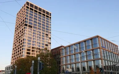 Baloise Park office complex in Basel, Switzerland.