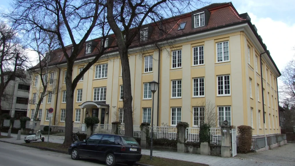 The Ifo Institute building in Munich, Germany.