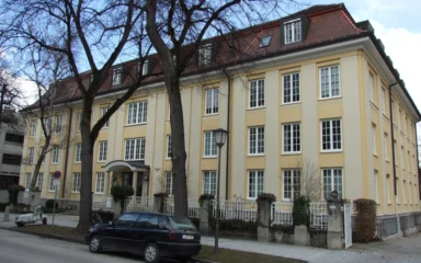 The Ifo Institute building in Munich, Germany.