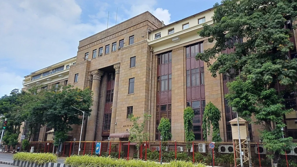 Reserve Bank of India headquarters building in Mumbai.