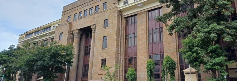 Reserve Bank of India headquarters building in Mumbai.