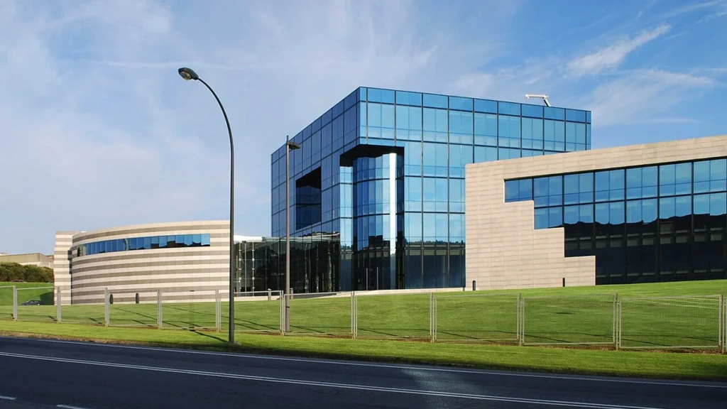 Inditex headquarters complex in Arteixo, Spain.