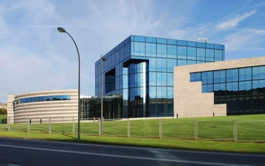 Inditex headquarters complex in Arteixo, Spain.